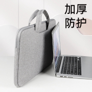 笔记本内胆包电脑包女手提男通勤13公文包14寸适用15.6苹果macbook华为metabook联想16游戏本平板ipad收纳包