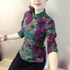 中国风日常复古修身短款改良棉麻旗袍上衣中式唐装女装盘扣茶艺服
