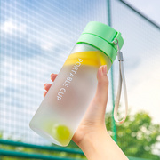 水杯男生杯子便携塑料杯运动水杯女生夏季夏天耐高温防摔学生水瓶