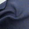 高档针织羊毛面料靛蓝色，羊毛呢子厚实保暖秋冬款做衣服裤子布料