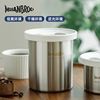 单向排气密封罐芬兰MISANBROO不锈钢咖啡豆保存罐茶叶收纳储存罐