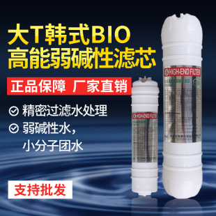 韩膜6级大t33韩式bio，弱碱性家用净水器，滤芯后置过滤器纯水机配件