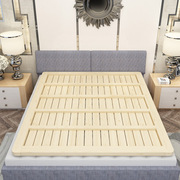 高档实木硬床板木板床垫1.5m排骨架单人双人，1.8米加宽床架可定制