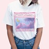 美少女战士可爱粉红色原宿夏季女短袖字母卡通印花休闲女装T恤