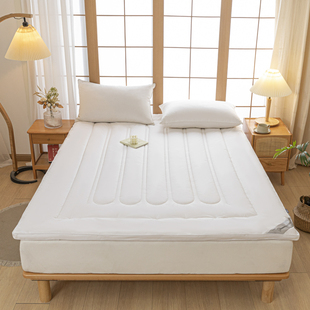 罗兰全棉51%羊毛床垫软垫 家用加厚榻榻米防滑保暖地铺床褥子垫被