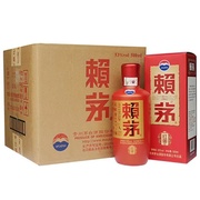 2018年产赖茅红御53度酱香型，白酒500ml*6瓶整箱