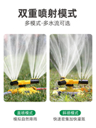 灌溉自动旋转洒水器喷淋园林喷头草坪喷水器浇花器浇地灌溉神器
