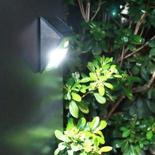 太阳能灯户外庭院灯超亮家用人体感应灯防水壁灯新农村LED照明灯