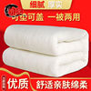 亓元人工棉絮牀垫学生宿舍垫被，垫被单人双人棉被褥牀褥子4斤1