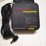 华硕笔记本充电器线K/X550D A43S a/K55v电源适配器19V4.74A