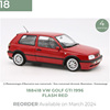 NOREV 1/18 大众 VW Golf GTI 1996 Flash Red 红色合金汽车模型