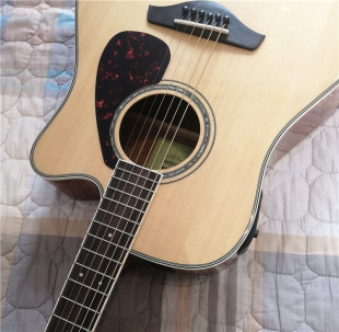 雅马哈单板电箱吉他二手吉他FGX820C库存YAMAHA41寸FX800C