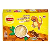 立顿Lipton浓醇奶茶10年经典宝可梦冲饮饮料速溶袋装速溶咖啡