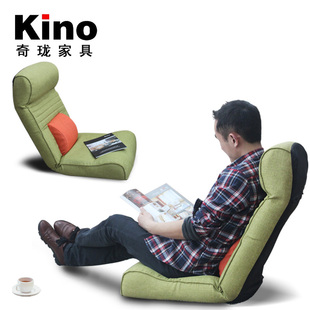 KINO单人懒人小沙发客厅卧室床上飘窗折叠无腿靠背休闲椅子榻榻米