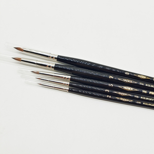德国进口habico科林斯基貂毛水彩笔，116系列超短峰细节头发绘画笔