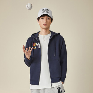 mizuno美津浓男子，运动针织连帽棒球，外套d2cc23h3原798