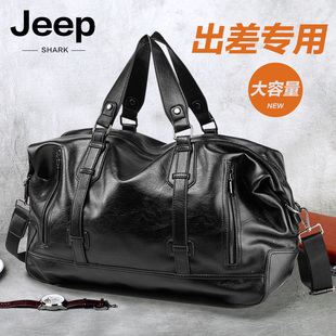 jeep吉普男包大容量，行李袋商务休闲手提包单肩斜跨包出差旅行背包