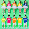 幼儿园服毕业季典礼(季典礼，)表演服夏季糖果，色套装小学生运动会啦啦队班服