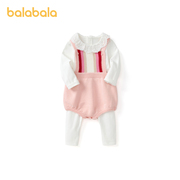 巴拉巴拉儿童衣服宝宝春秋，套装女童周岁礼服洋气，洋气甜美精致时尚