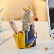 创意笔筒办公室桌面装饰品摆件儿童女生女孩生日礼物实用小
