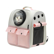 猫包外出便携双肩猫背包猫咪大容量宠物包透气四季手提太空舱狗包