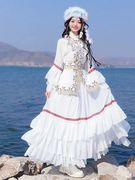新疆服装女少数民族服装维吾尔族云南民族风女装旅拍写真服