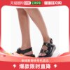 香港直邮潮奢 Topshop 女士 Gen 搭扣抽跟凉鞋(黑色)