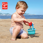 hape宝宝沙滩桶铲组合套宝宝，儿童沙滩玩具男女孩挖沙子益智玩具