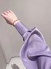 法式高级感紫色缎面衬衫女春装韩版气质优雅遮肚子衬衣