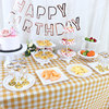 欧式婚庆甜品台摆件，多层展示架蛋糕架，三层蛋糕托盘生日派对糕点盘