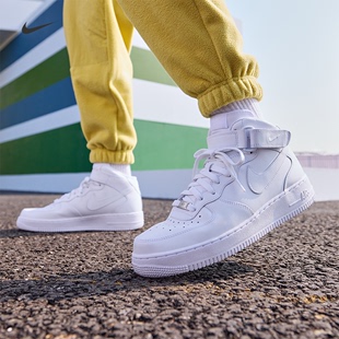 nike耐克airforce1mid'07空军一号男运动鞋，春板鞋cw2289