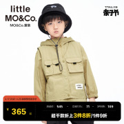 little moco童装春秋装男童工装风可拆两件夹克外套儿童工装外套