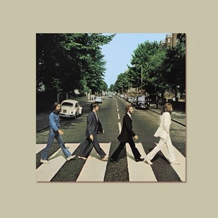 披头士专辑封面艾比路 The Beatles 经典墙贴画房间宿舍装饰画ins