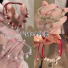 福气少女竹节红绳铃铛，手链手工编织新中式手，作福牌本命年手绳礼物