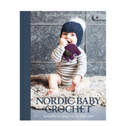 英文原版 北欧婴儿钩织：为小宝宝设计的图案 Nordic Baby Crochet 英文时尚服装设计 正版进口书籍 善优图书