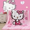 儿童卡通珊瑚绒毯子毛毯被子可爱卡通HelloKitty猫空调毯法莱绒被