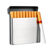 丹麦梵勒不锈钢粗烟20支装男女士高档细支细烟软包香烟盒薄款便携