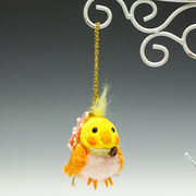 日本可爱鹦鹉毛绒玩具，包包挂件鹦鹉公仔，手机挂件玩偶挂件礼物
