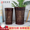 陶瓷大花盆中国风古典发财树，虎皮兰大型绿植通用室内外