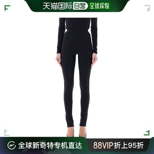 香港直邮wardrobenyc女士，拼接后拉链打底裤