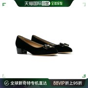 香港直邮ferragamosalvatoreferragamo女士黑色高跟鞋0587501