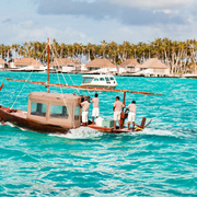 马尔代夫海岛游白马，庄园自由行六天四晚旅游机票酒店代理出发