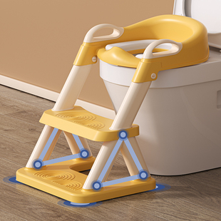 儿童马桶楼梯式男小孩女宝宝，专用厕所辅助垫架阶梯踩脚凳坐便器圈