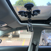 手机车载吸盘拍摄支架汽车天窗驾驶开车gopro车外摄影设备固定架