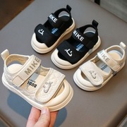 男童凉鞋1-3岁夏季儿童包头婴儿软底学步鞋沙滩鞋女童运动鞋