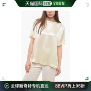 韩国直邮CALVIN KLEIN短袖T恤女K20K205797PL YAT Beige