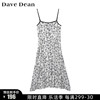 商场同款 Dave Dean黑白印花吊带裙 雪纺连衣裙短裙 11182