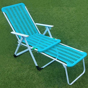躺椅折叠午休便携阳台，家用休闲靠椅办公室，夏天午睡椅子塑料沙滩椅