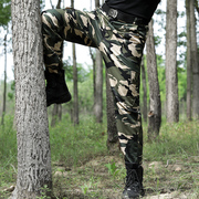 正版战术裤春夏季男女耐磨迷彩长裤黑色，军迷工装工作服工地耐脏裤