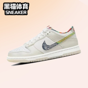 Nike Dunk Low 耐克 GS 腰果花 低帮 板鞋  白彩 FN8913-141